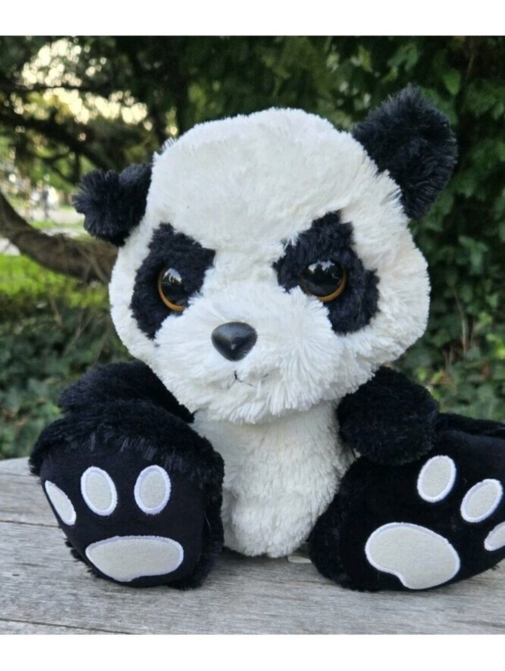 Aurora Taddle Toes  Wild Animals Domino Panda 10" Plush Stuffed Animal